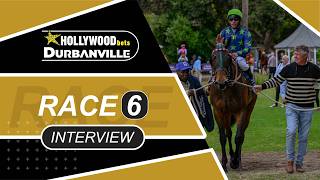 20260321 Hollywoodbets Durbanville interview Race 6 won by WINTER PEARL