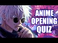 GUESS THE ANIME OPENING QUIZ | 30 EASY ANIME OPENINGS