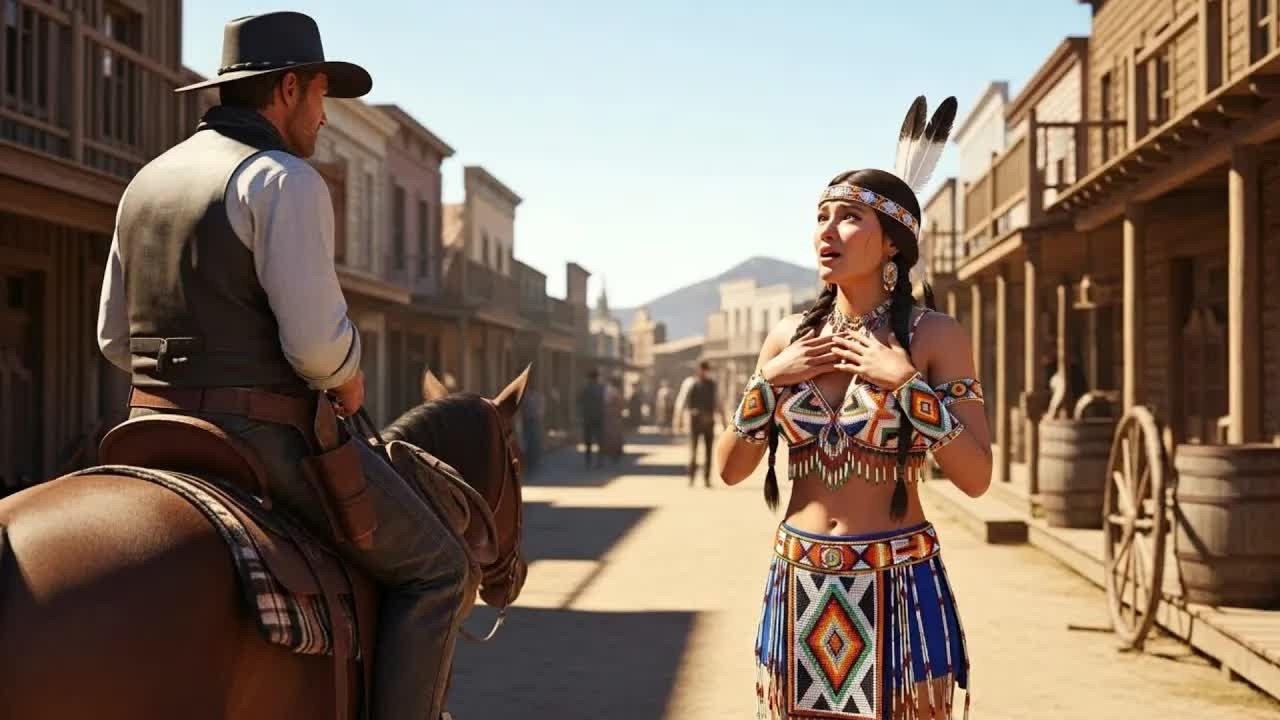 «Prendimi come tua seconda moglie…» sussurrò la donna Apache Ma il cowboy era completamente solo