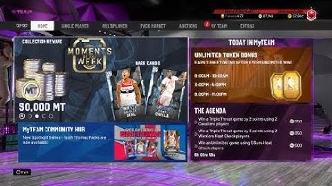 NBA 2K20 My Team Locker Code Guaranteed Tokens