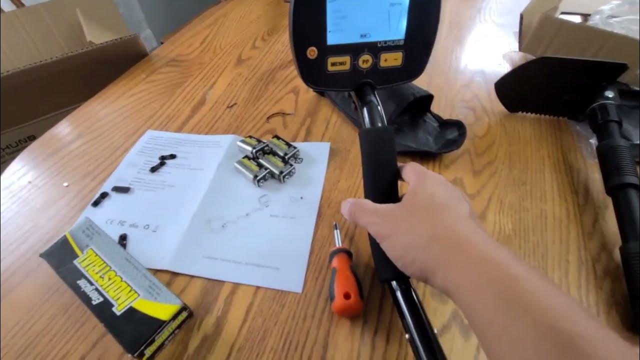 Unboxing and Assembling the ULHUND GC 1071 Metal Detector YouTube