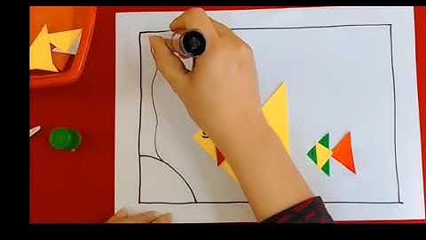 Tạo hình: Cắt dán con vật sống dưới nước