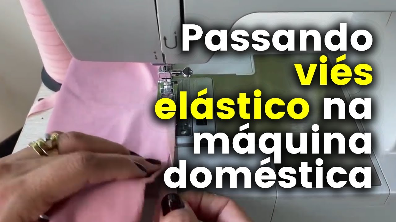 Dá para elastizar uma calcinha na máquina DOMÉSTICA?