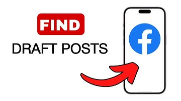 How To Find Draft Post on Facebook - 2024 (Quick & Easy)