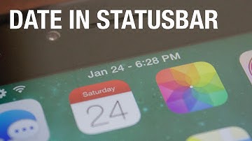 Date In Statusbar