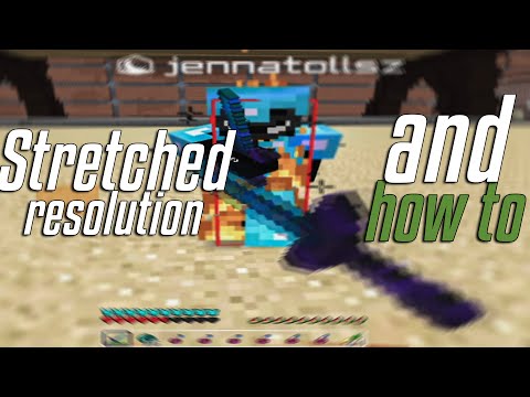 pvping with stretched resolution + how to play in stretched (Bigger HITBOXES)