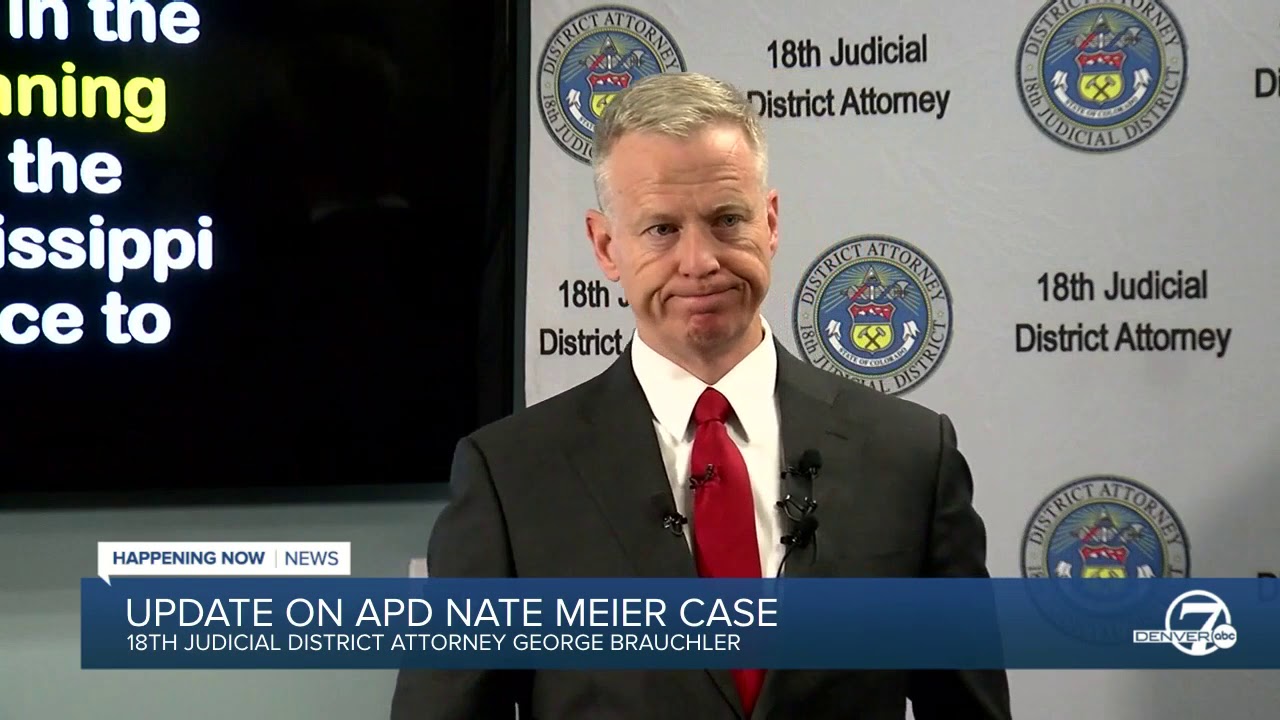District attorney announces he won't pursue DUI charge against Aurora Officer Nate Meier