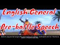 English General Pre-battle Speech about all factions. Total War Medieval 2
