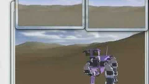 MRDS Quadruped Robot Simulation