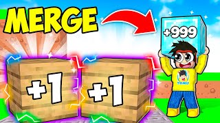 NOOB vs *EXTREME* MAX LEVEL BLOCK i MERGE SIMULATOR DEL 2