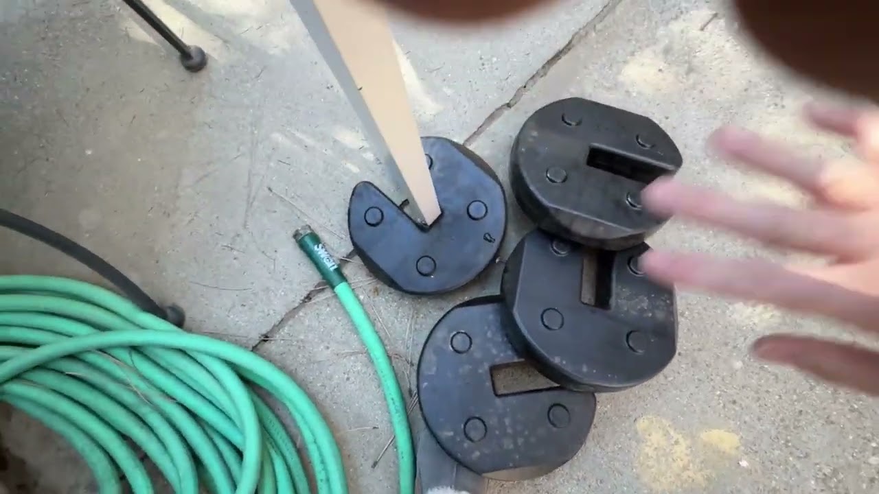 Canopy Weights Work Against The Wind