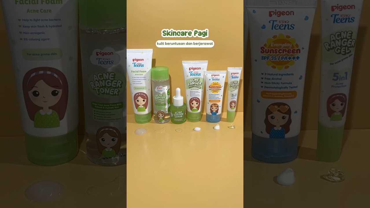 Skincare untuk kulit beruntusan dan berjerawat✨ aman untuk usia 10+ yaaa