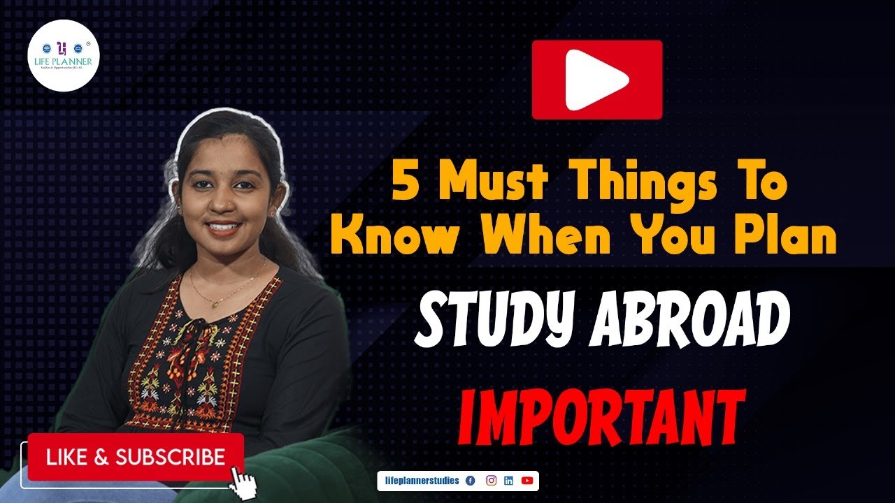 STUDY ABROAD | ഈ കാര്യങ്ങൾ അറിയാതെ പോകരുത് | Must Watch | IMPORTANT | MALAYALAM | 2024