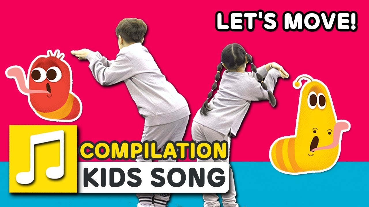 ⁣LET'S MOVE ! | 30MIN | LARVA KIDS | SUPER BEST DANCE SONGS FOR KIDS