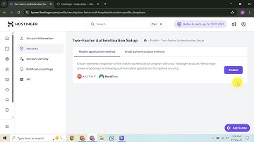How to Set Up Security on Hostinger