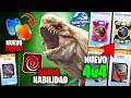ANTES de que GASTES tus CRESTAS del 4v4!!! NUEVA HABILIDAD el FIN DEL PVP Jurassic World Alive