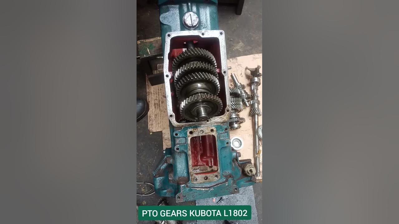 shorts tractor mechanic how to remove PTO GEAR L1802 YouTube