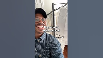 My best kept secret! How I store my sewing patterns! #sewingtips