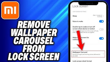 How To Remove Wallpaper Carousel from Lock Screen in Redmi (2025) - Easy Fix