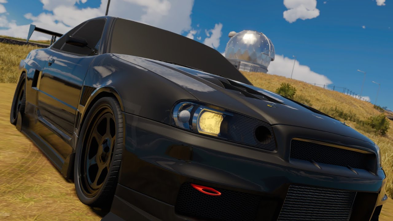 Skyline GTR [R34] 2002 V8 Swap - YouTube