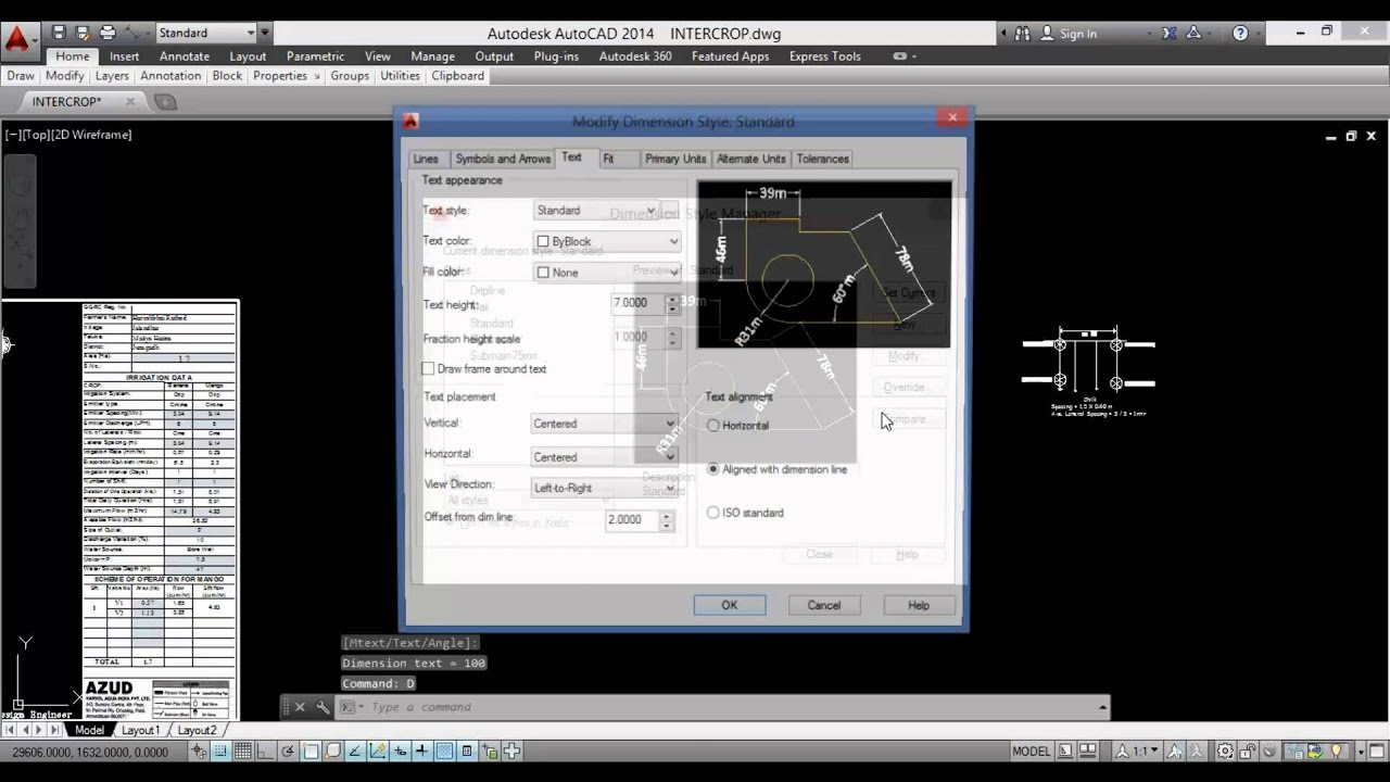 Inter crop Design in Drip irrigation