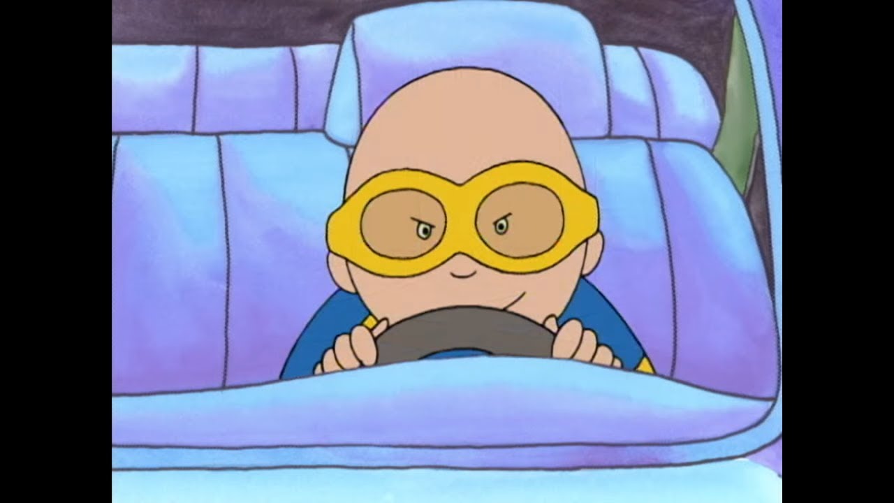 Caillou megtanul vezetni | Rajzfilmek gyerekeknek | Caillou Magyarul