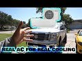 Can you use a Mini Split AC to cool a truck cap?