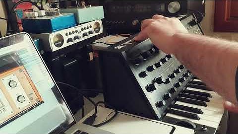 Basketball court sounds with the Korg MS-20 Mini