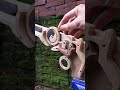 Wood Slingshot creations - Simple Mechanism Trigger #woodworking #woodscraft #wood #slingshot