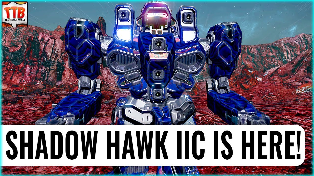 Максимум средних импульсных лазеров! - Shadow Hawk IIC - German Mechgineering 