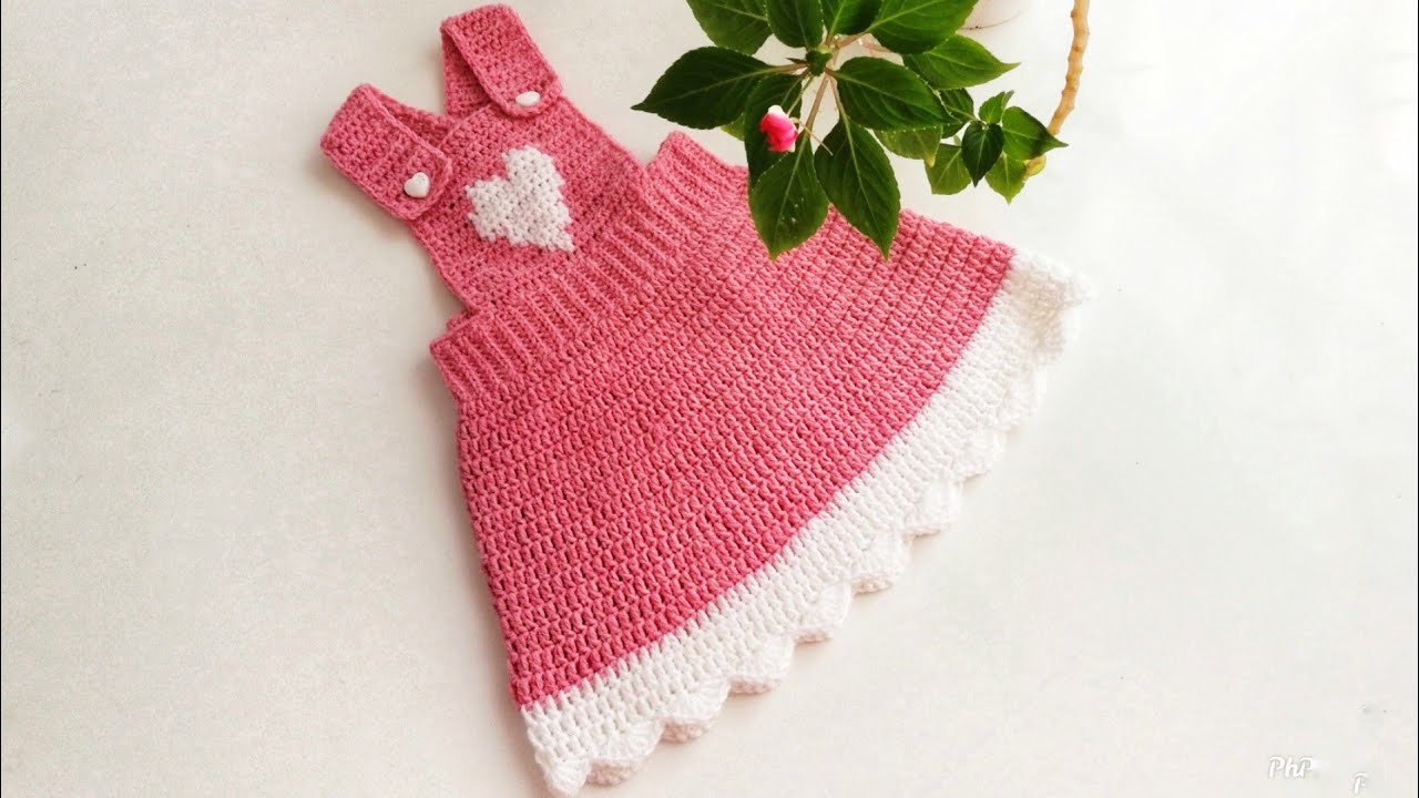 Tığ İşi Askılı ( Salopet ) Etek Nasıl Örülür ?