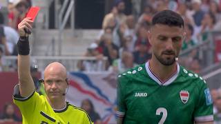 REBIN SULAKA Red Card vs Senegal | Iraq vs Senegal | Fifa World Cup 2026 | Senegal 1-0 Iraq