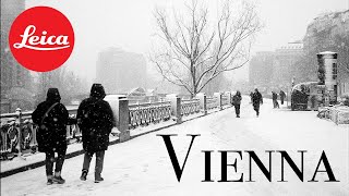 Snow in Vienna | Leica iiif Camera | Film street photography