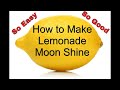 How to make lemonade moon shine