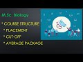 M.Sc. Biology in BITS Pilani