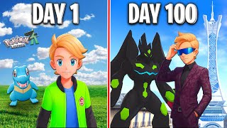 I Survived 100 Days in the NEW Pokemon Legends ZA