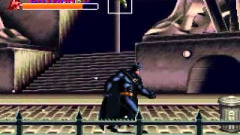 Batman Returns SNES Gameplay