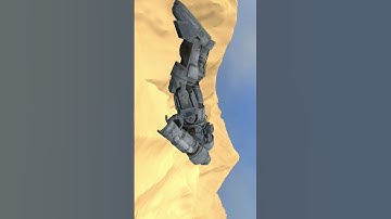 Iron Man MARK I Crash Scene  - 3D Animated #pankhkhan #3danimation