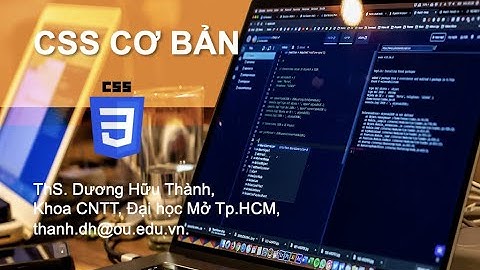 CSS - Sử dụng các thuộc tính tạo hiệu ứng trong CSS3 (transform, transition, animation)