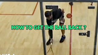 SQUASH. A good way to get ball back from back wall