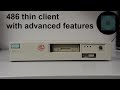 Siemens Nixdorf PCD-4Lsl - 486 thin client with advanced features