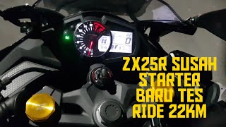 Zx25r SUSAH STARTER😭😭‼