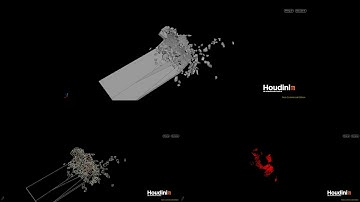Houdini Constraints on Deforming RBDPackedObject