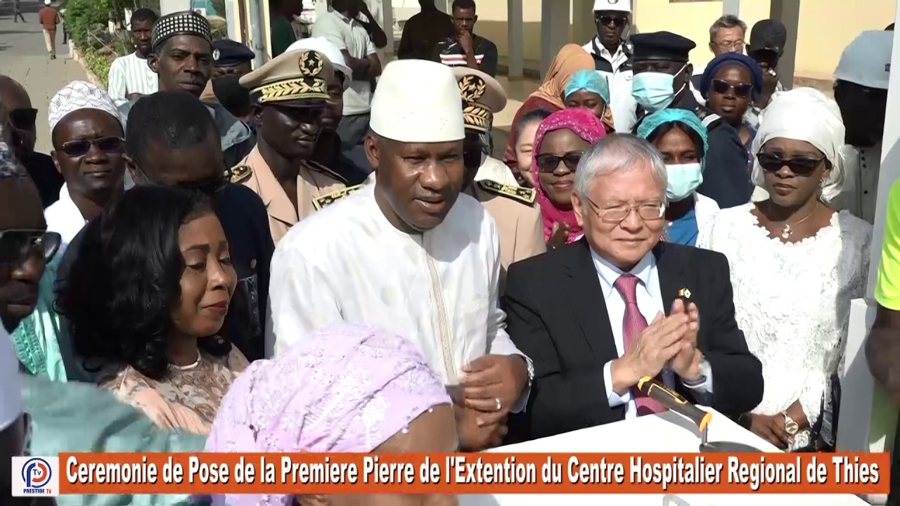 Thiès - Pose  première pierre : L'hôpital régional ambitionne de relever son plateau médical