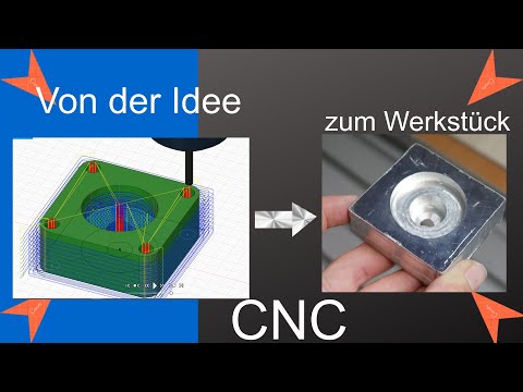 CNC-Fräsen CAD / CAM - Von der Idee zum fertigen Bauteil !