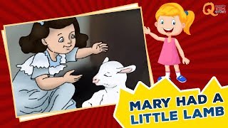 Animated Stories for Kids | Mary Had a Little Lamb | Quixot Kids