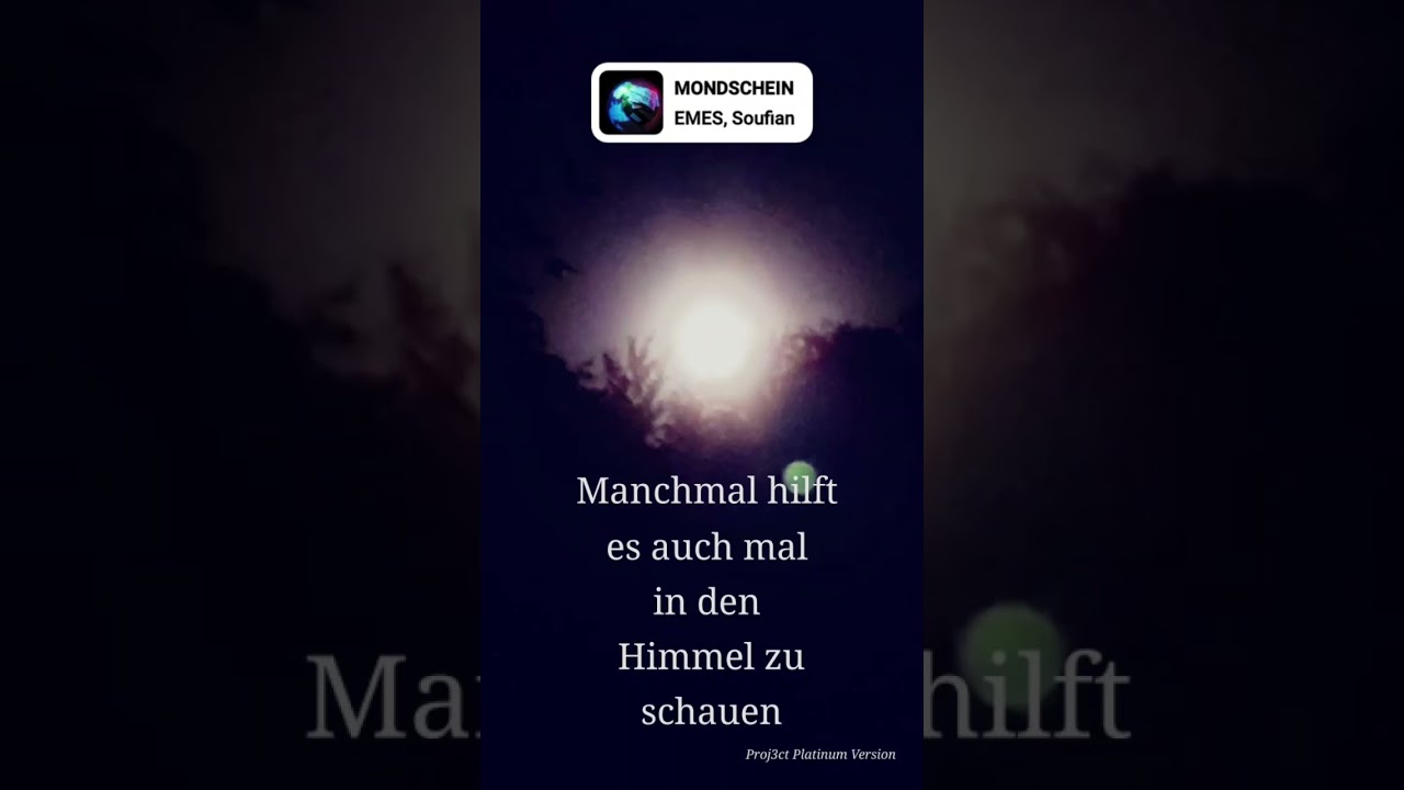 Manchmal hilft es... #sprüche #weisheiten #rap #emes #soufian #etspäth #ernstthomasspäth #liebe auf YouTube ansehen Manchmal hilft es... #sprüche #weisheiten #rap #emes #soufian #etspäth #ernstthomasspäth #liebe auf YouTube ansehen