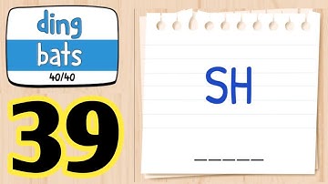 Tricky Words Ding Bats level 39