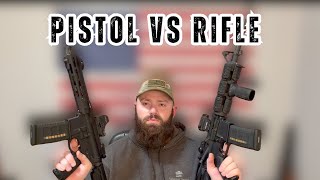 AR Rifle vs AR Pistol [What’s The Real Difference?]