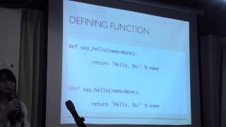 20140424 Cython - Making Python as Fast as C by Mosky (Taipei.py)